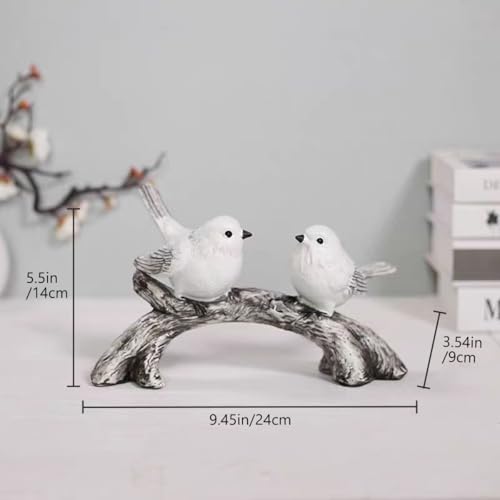 Resin Love Birds on Branch