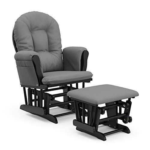 Premium Hoop Glider & Ottoman