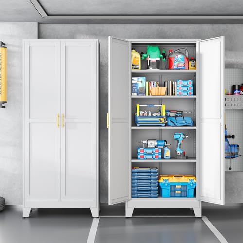 White Pantry Storage Cabinet