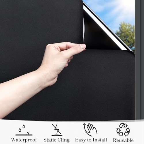 Blackout Window Privacy Film (6.44 Sq Ft)