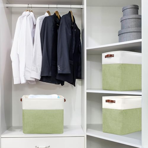 Large Fabric Storage Baskets (3 Count)