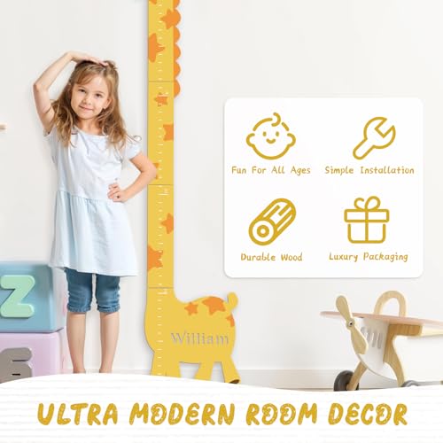 Personalized Name Wood Growth Chart