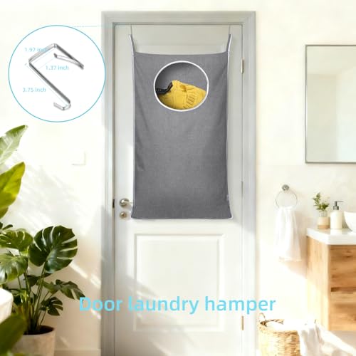 2Pack Space Saving Hanging Laundry Bag (2 Count)