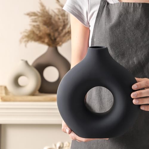 Ceramic Vase Home Table Decor (3 Count)