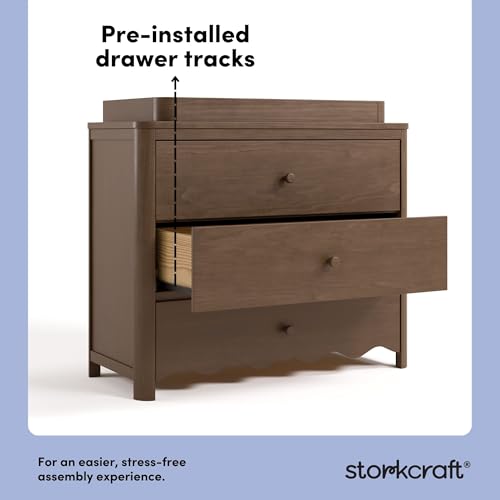 Casablanca 3 Drawer Chest & Removable Changing Topper