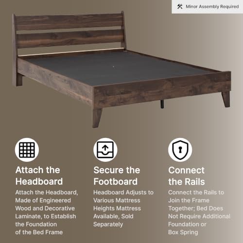 Platform Bed Frame with Headboard