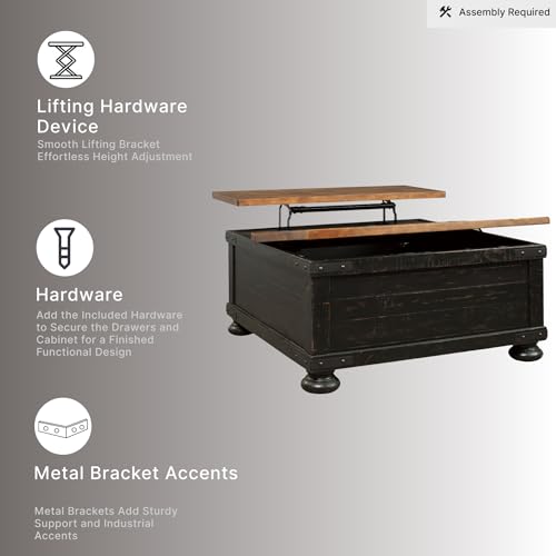 Lift Top Coffee Table with Storage