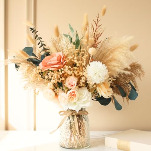 Luxury Floral Arrangement with Vase (100 Count)