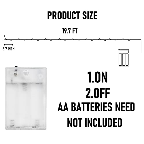 Fairy Lights Battery Operated (20 Foot)