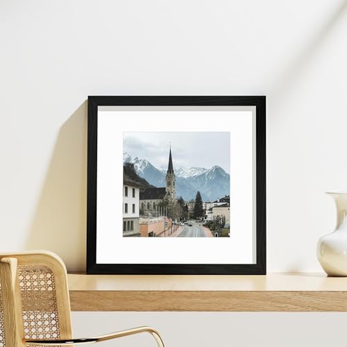 12x12 Picture Frames Set of 9 for Wall Mounting (9 Count)