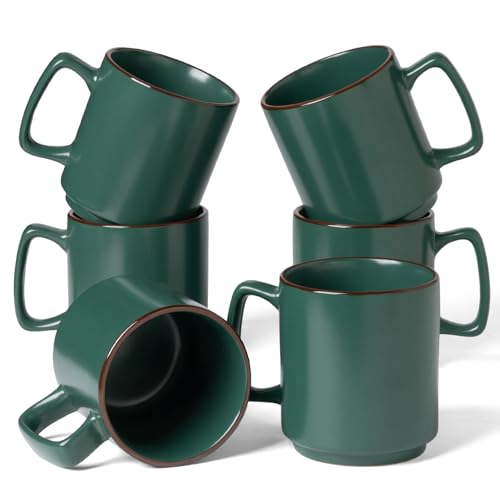 Coffee Mugs Set of 6 (6 Count)