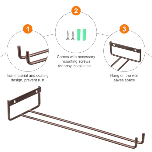 5Pcs Wine Glass Rack (5 Count)