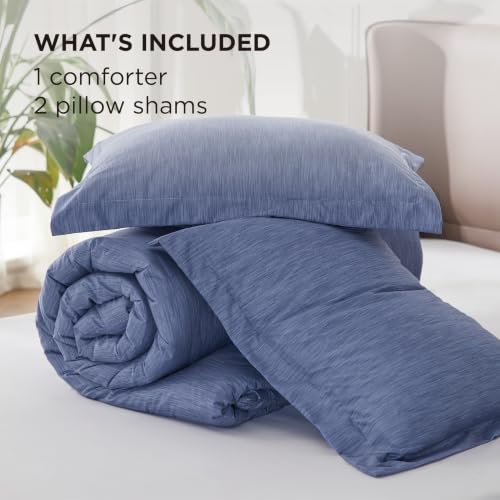 Infinity Blue Queen Comforter Set