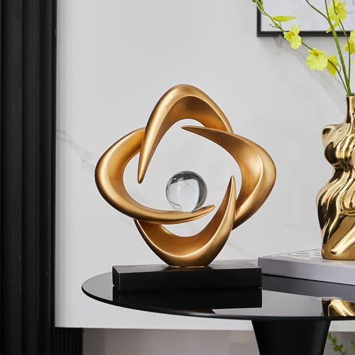Modern Abstract Sculpture Decor