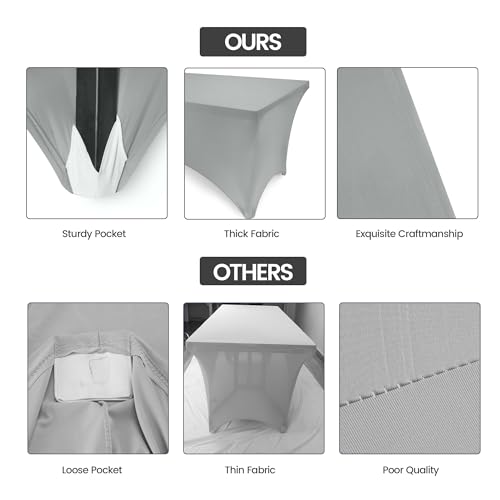 Spandex Table Cloth 1 Pack [6FT
