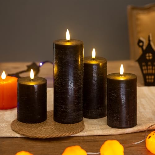 Halloween Flameless Candles (4 Count)