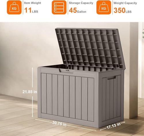45 Gallon Outdoor Deck Box