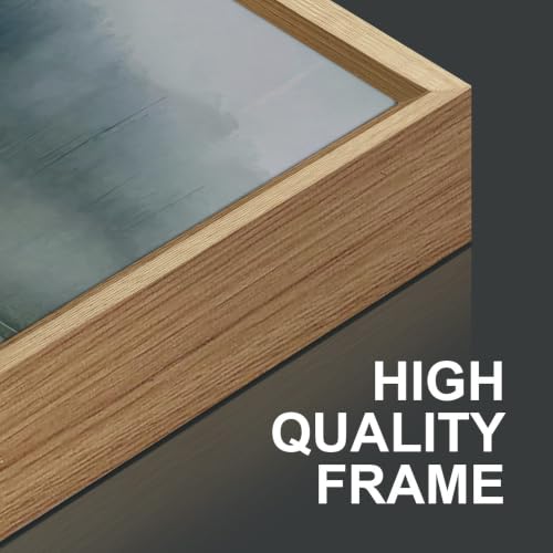 Large Abstract Nature Framed Canvas Wall Art