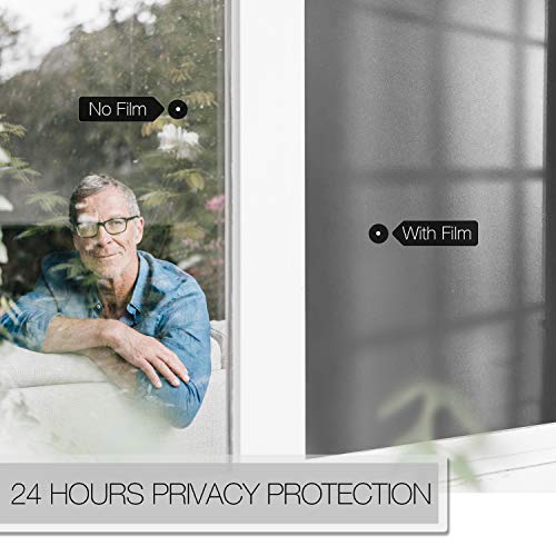 Static Cling Window Privacy Film (9.5 Sq Ft)