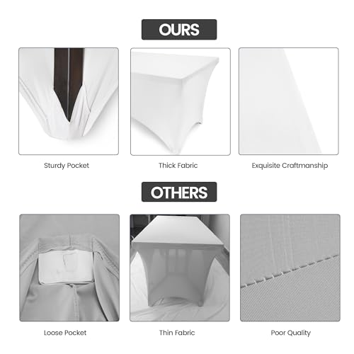 Spandex Table Cloth 1 Pack [8FT
