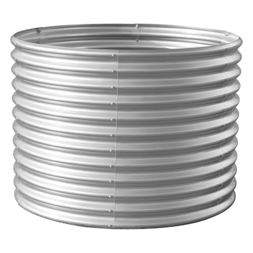 3×3×3ft Galvanized Raised Garden Bed Kit