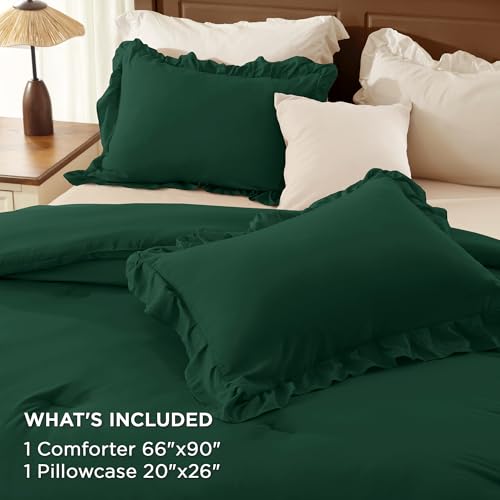 Ruffle Oversized Queen Comforter Set