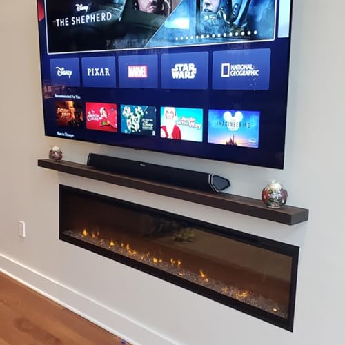 72 inch Long Wooden Floating Shelves for Wall