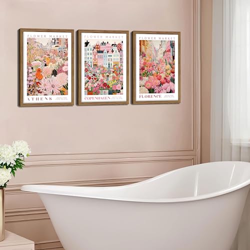 Floral Wall Art Set of 3 (3 Count)