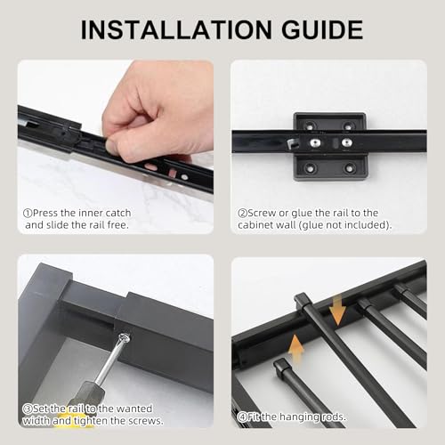 Hidden Pull Out Drying Rack