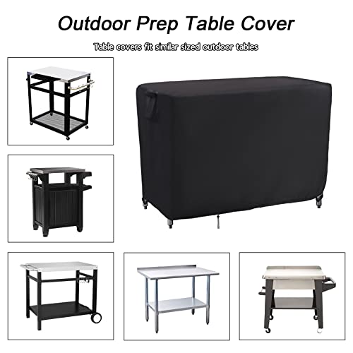 Outdoor Prep Table Cover Waterproof 36''L x 24''W x 35''H