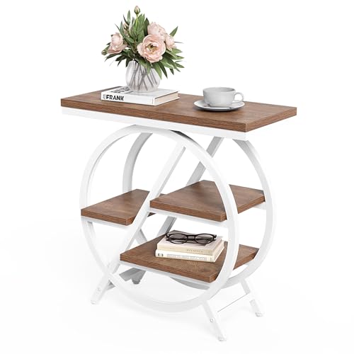End Table Narrow Side Table with 4