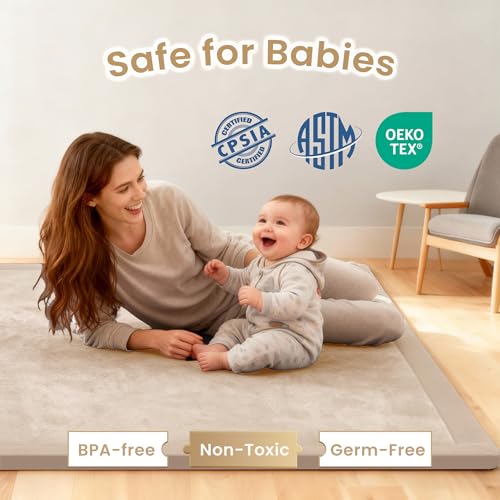 1.3" Thick Baby Play Mat for Floor