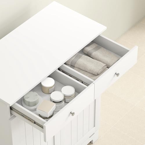 Laundry Cabinet with 2 Removable Baskets