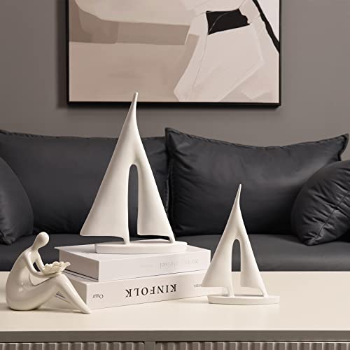 Modern Sculptures Home Decor (2 Count)