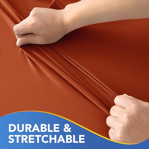 Fitted Tablecloth for 6 Foot Rectangle Tables (6 Count)
