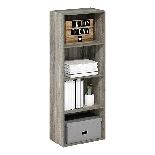 LUDER 4 Tier Book Shelf
