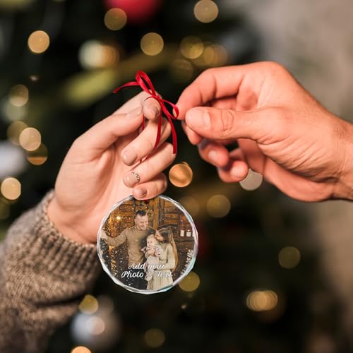 Personalized Christmas Ornament with Photo