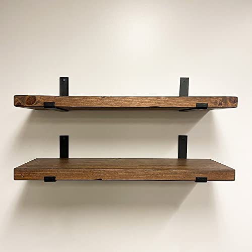 Rustic Shelves with J