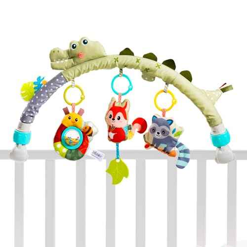 Bassinet Stroller Crib Mobile Toy for Baby 0