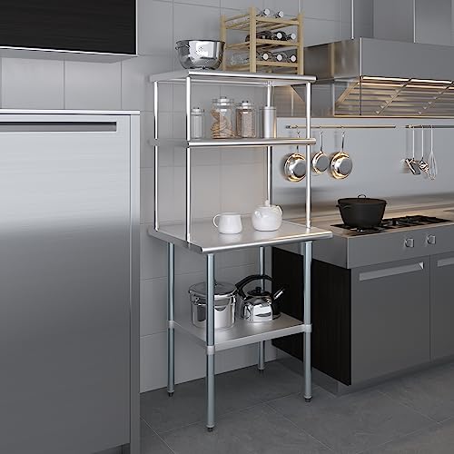 Double OverShelf Stainless Steel NSF
