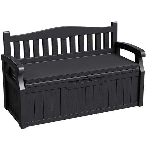 80 Gallon Outdoor Storage Bench Deck Box