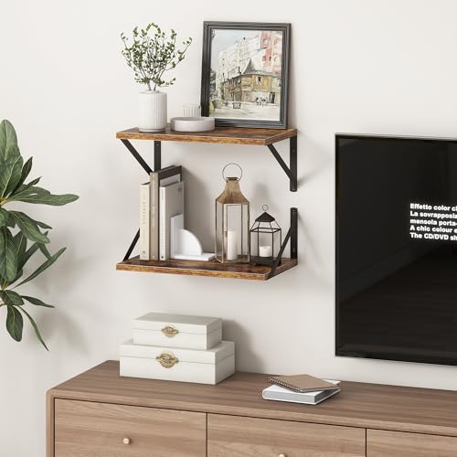 10 Inch Deep Floating Shelves (2 Count)