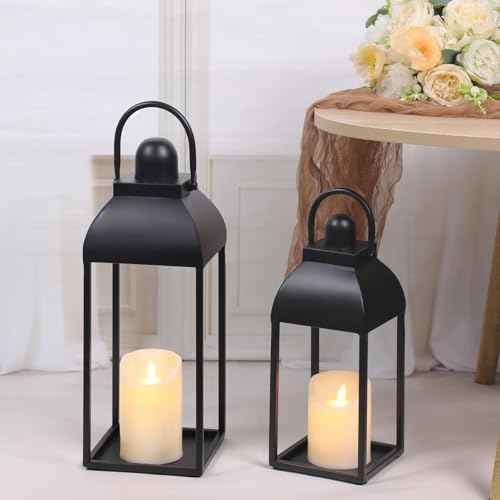 Lanterns Decorative Outdoor Indoor (2 Count)