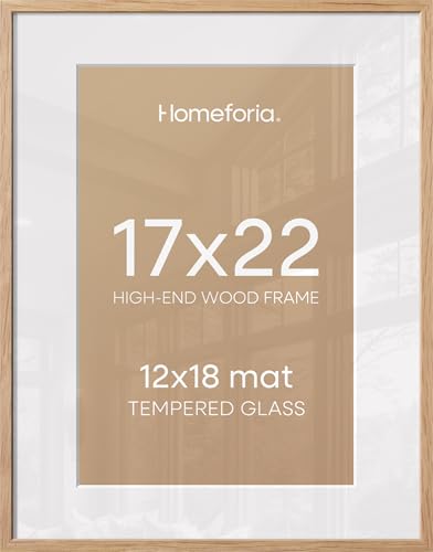 17x22 Natural Oak Picture Frame (2 Count)
