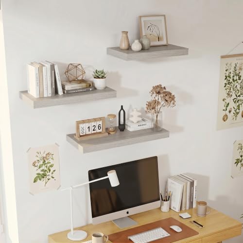 12 Deep Floating Shelves 30x12” Set of 2 (2 Count)