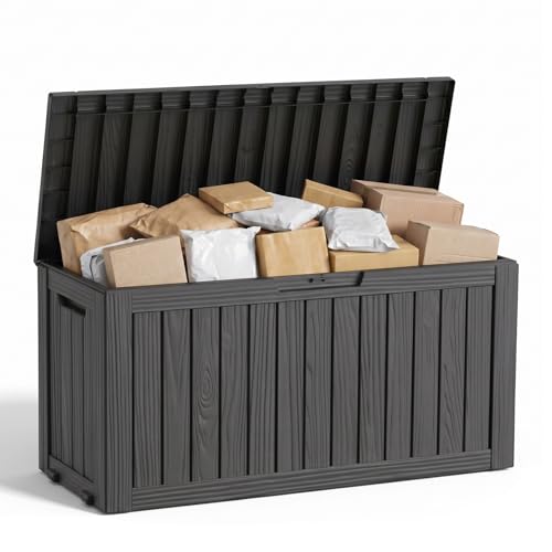 130 Gal Package Delivery Box Lockable Outdoor Storage Boxes
