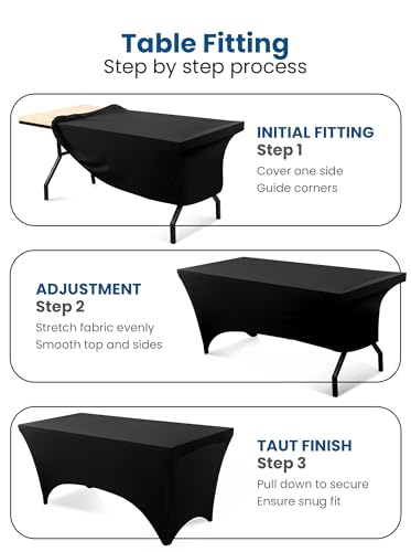Spandex Table Cloth 1 Pack [6FT