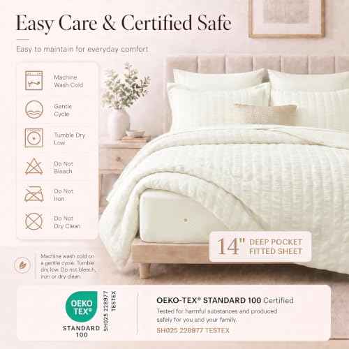 Oversized King Comforter Set 120x98 in