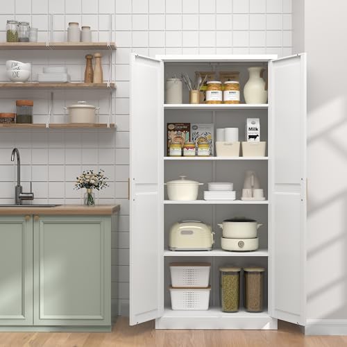 71" Kitchen Pantry Cabinet