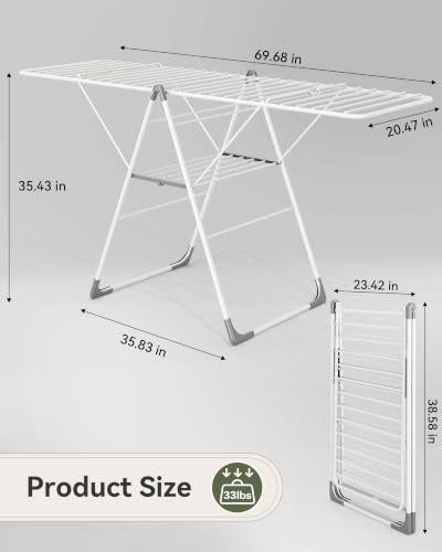 2 Tier Gullwing Clothes Drying Rack